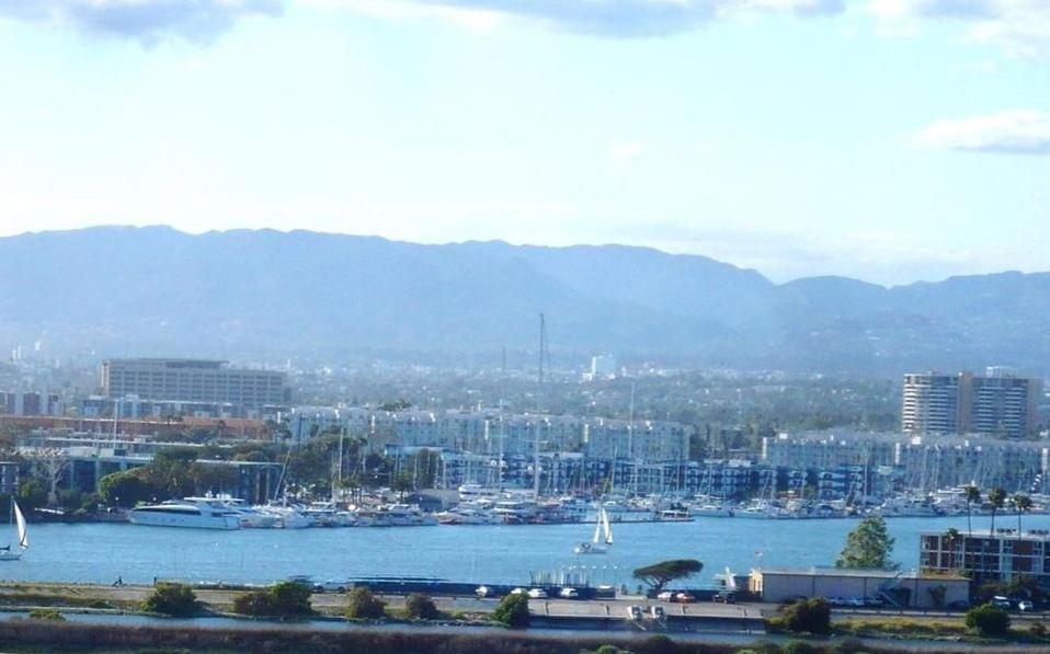 Overlooking Marina Del Rey Sailboats, Is Green Ginger Playa Del Rey On The Bluff, * Los Angeles